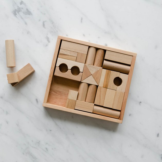 wooden blocks