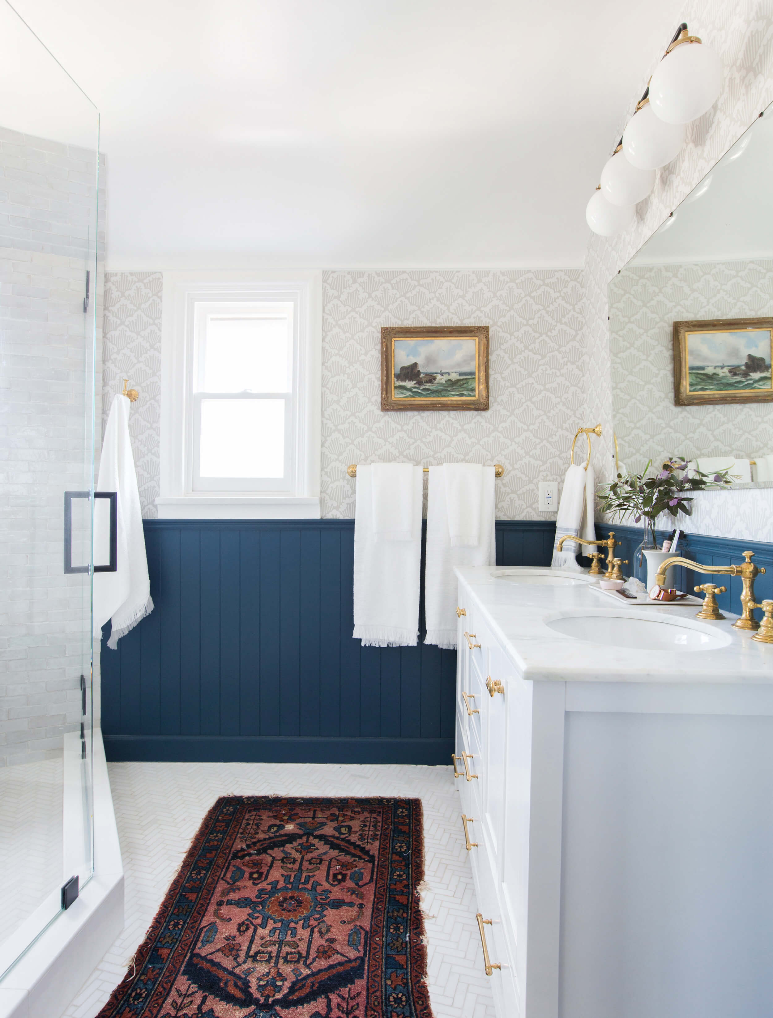 10 Bathroom Rug Ideas That Are Cozy AF, Hunker