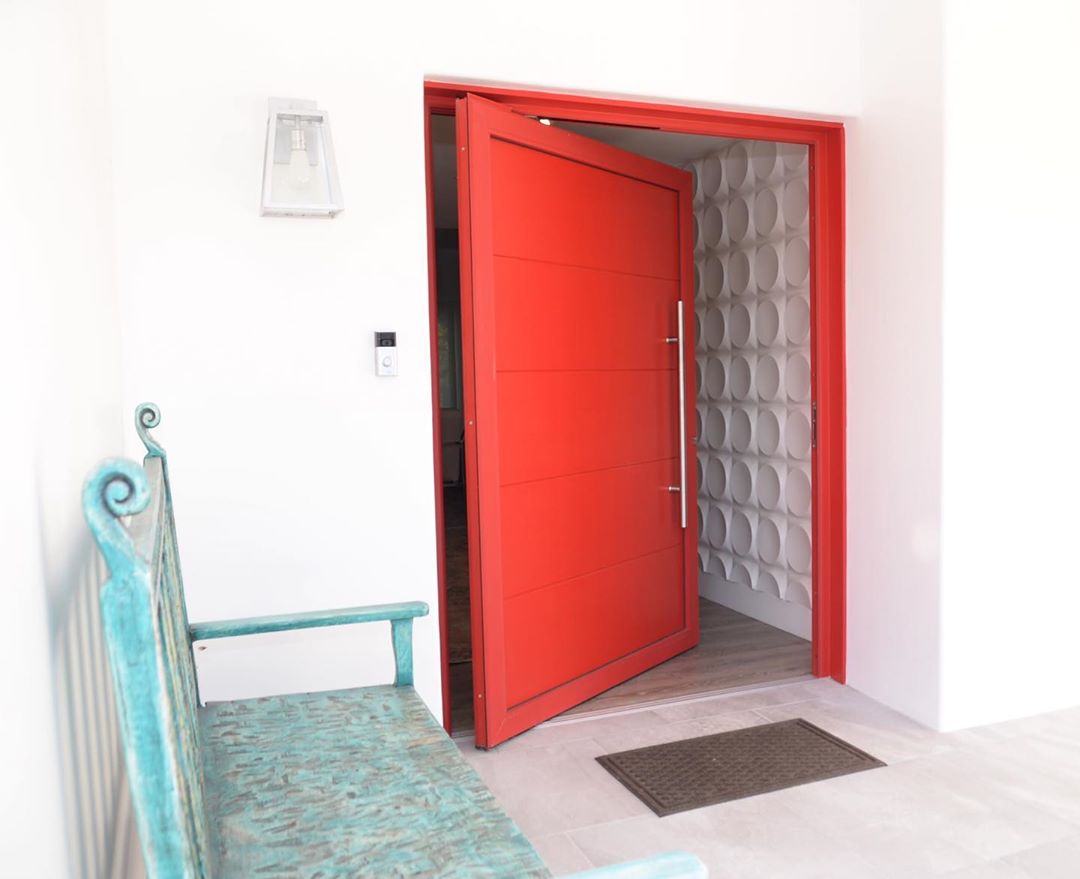 9 Modern Exterior Doors That Make Coming Home Feel Like a Red, doors 