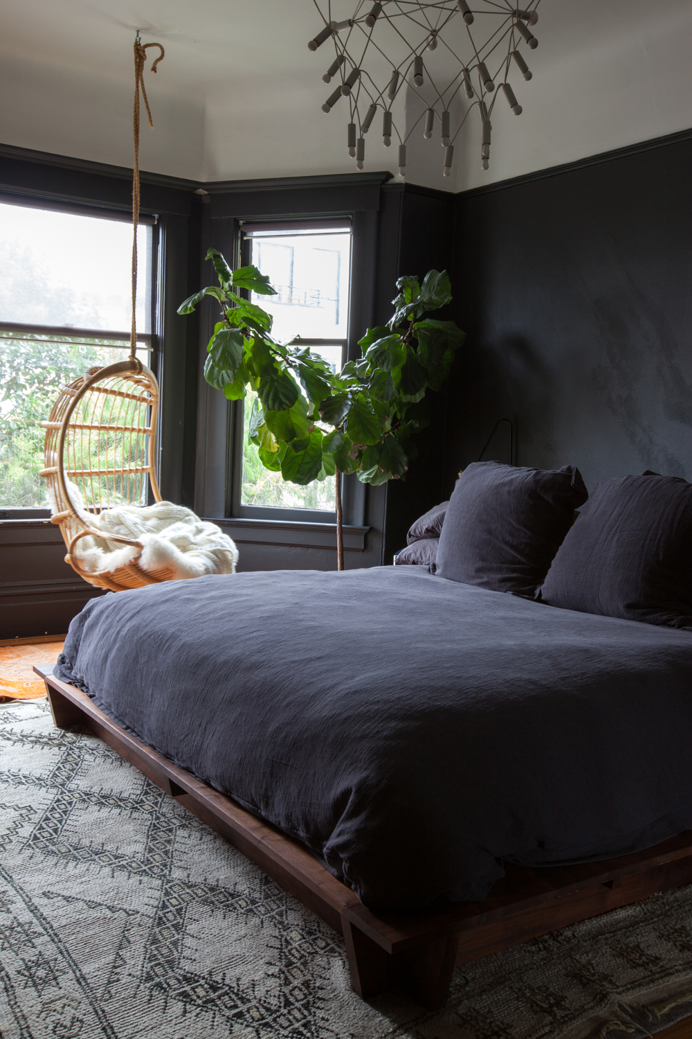 30 Black Bedroom Ideas That Are Just Plain Cool | Hunker