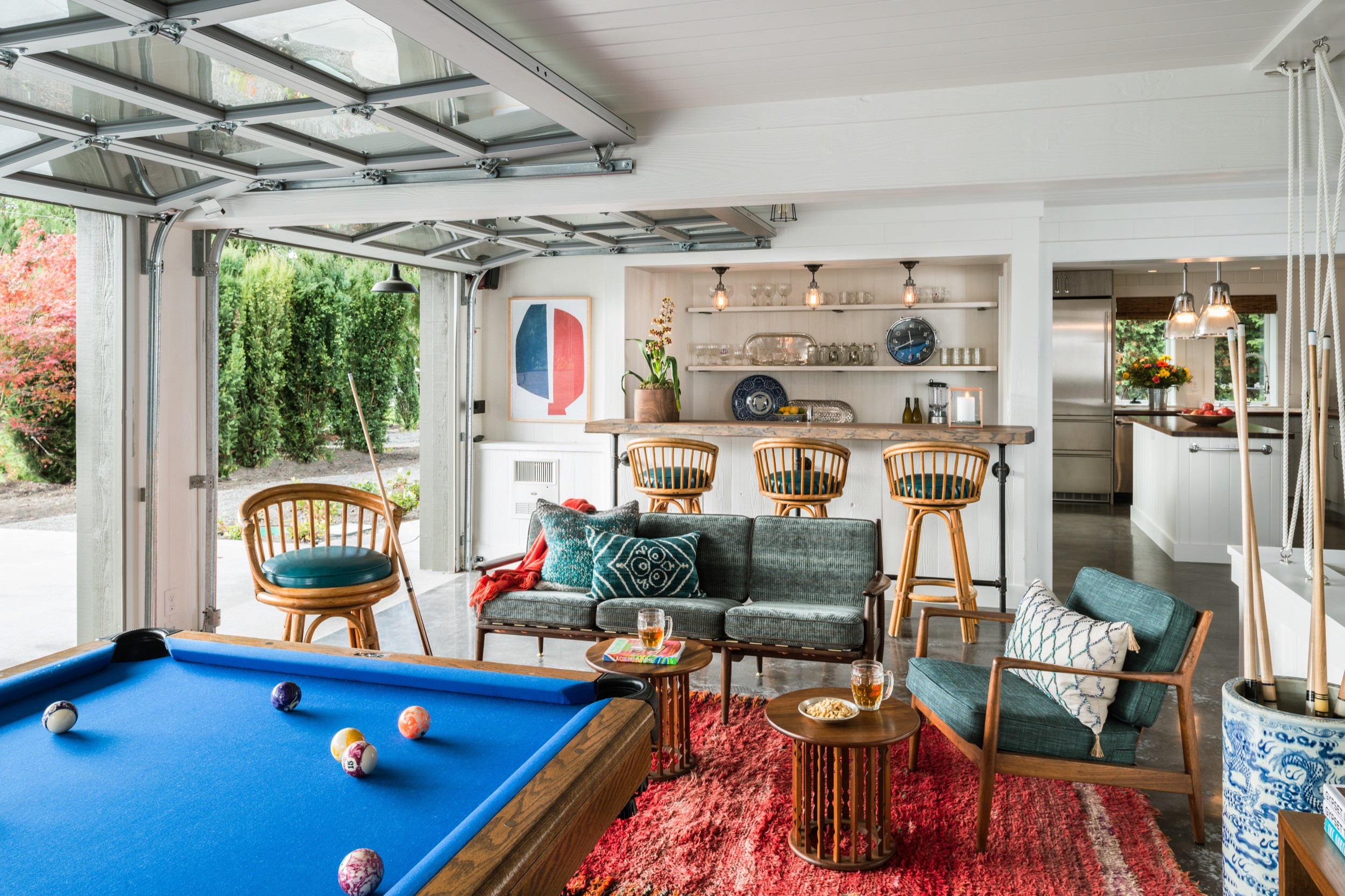 garage game room decorating ideas