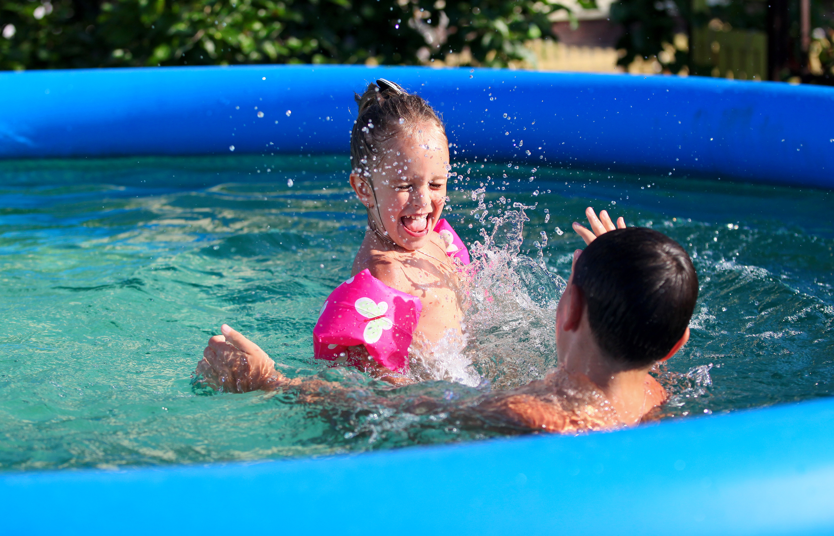 cornstarch and water pool