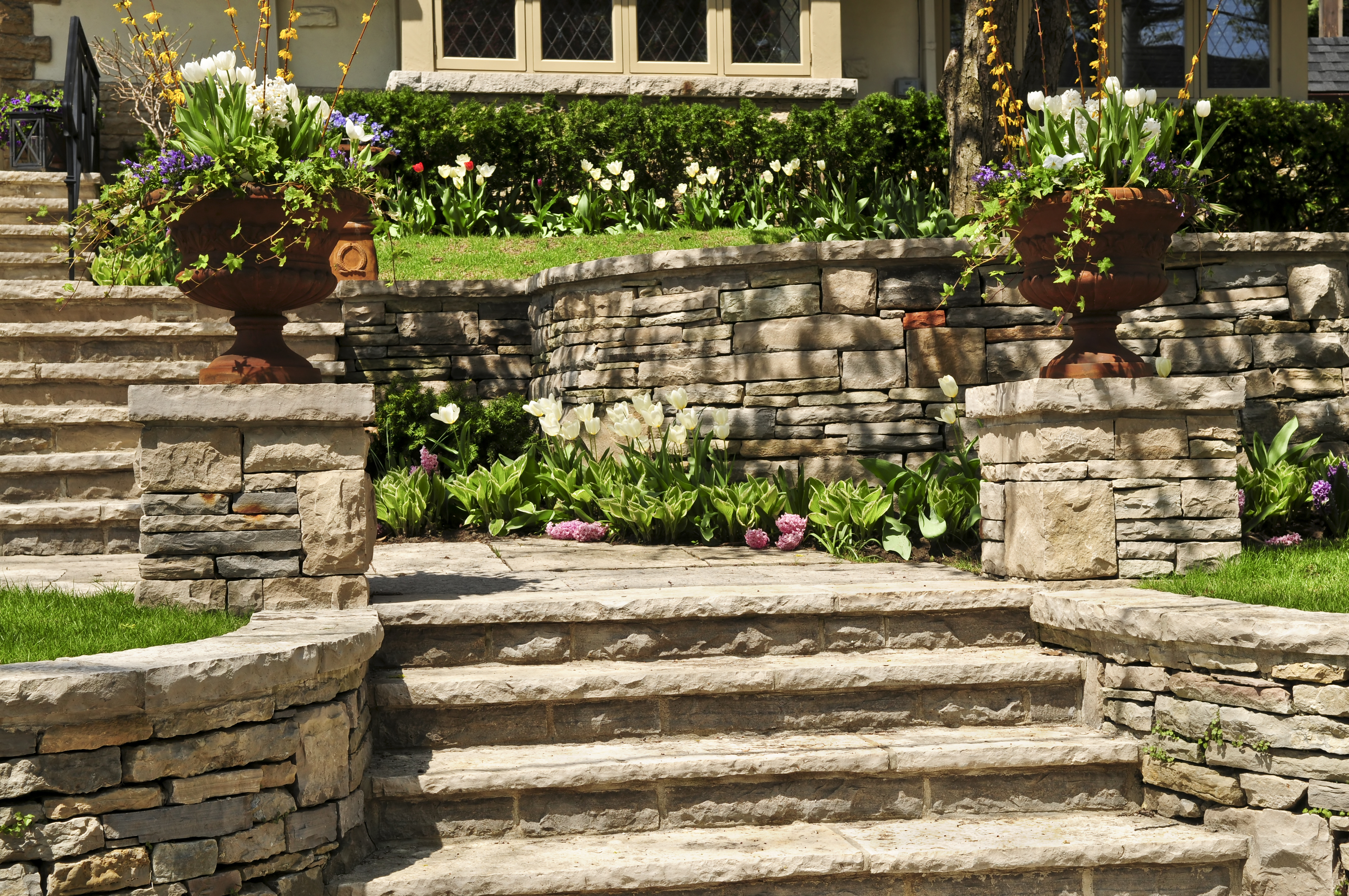 Garden steps