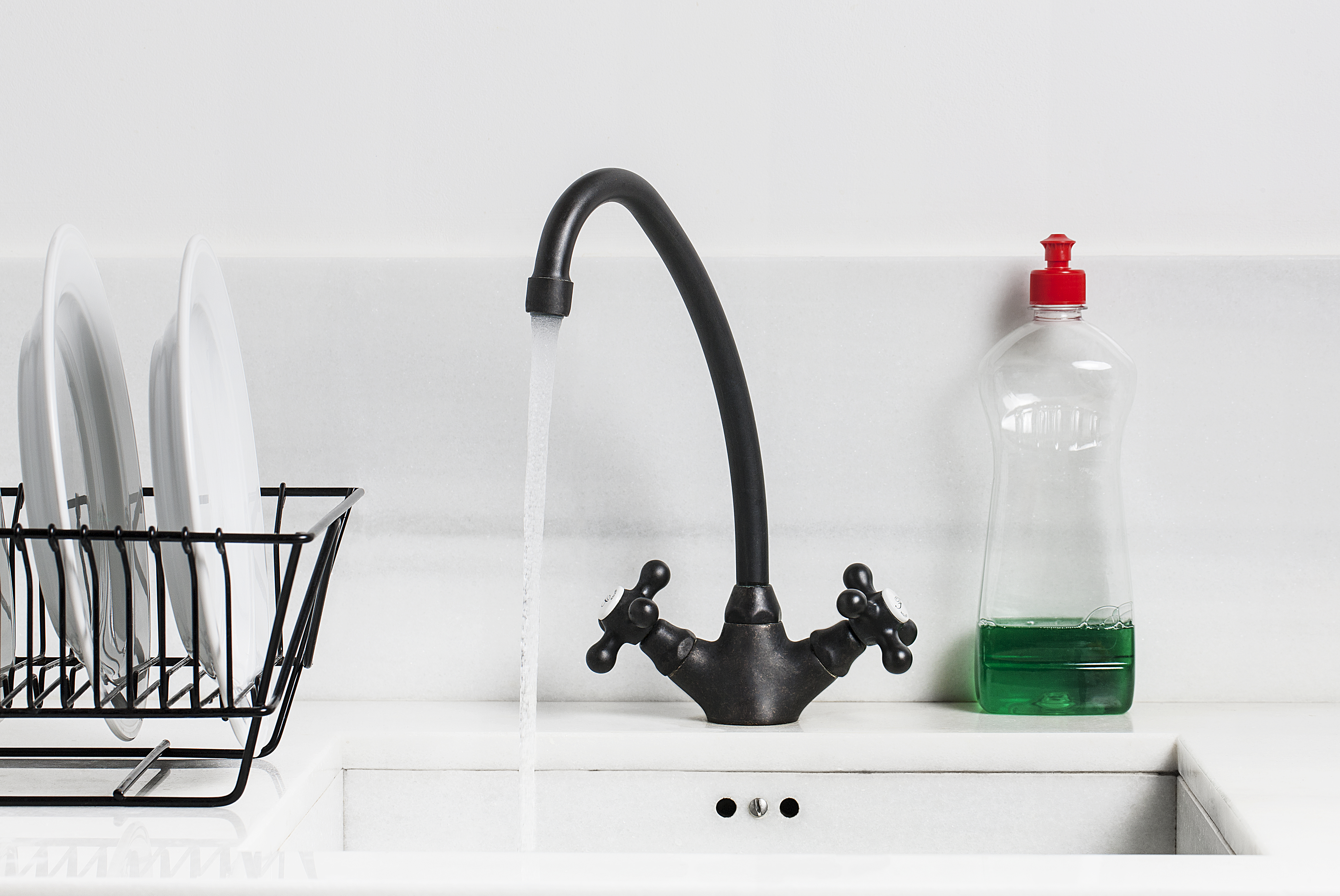 How to Clean a White Cast-Iron Sink