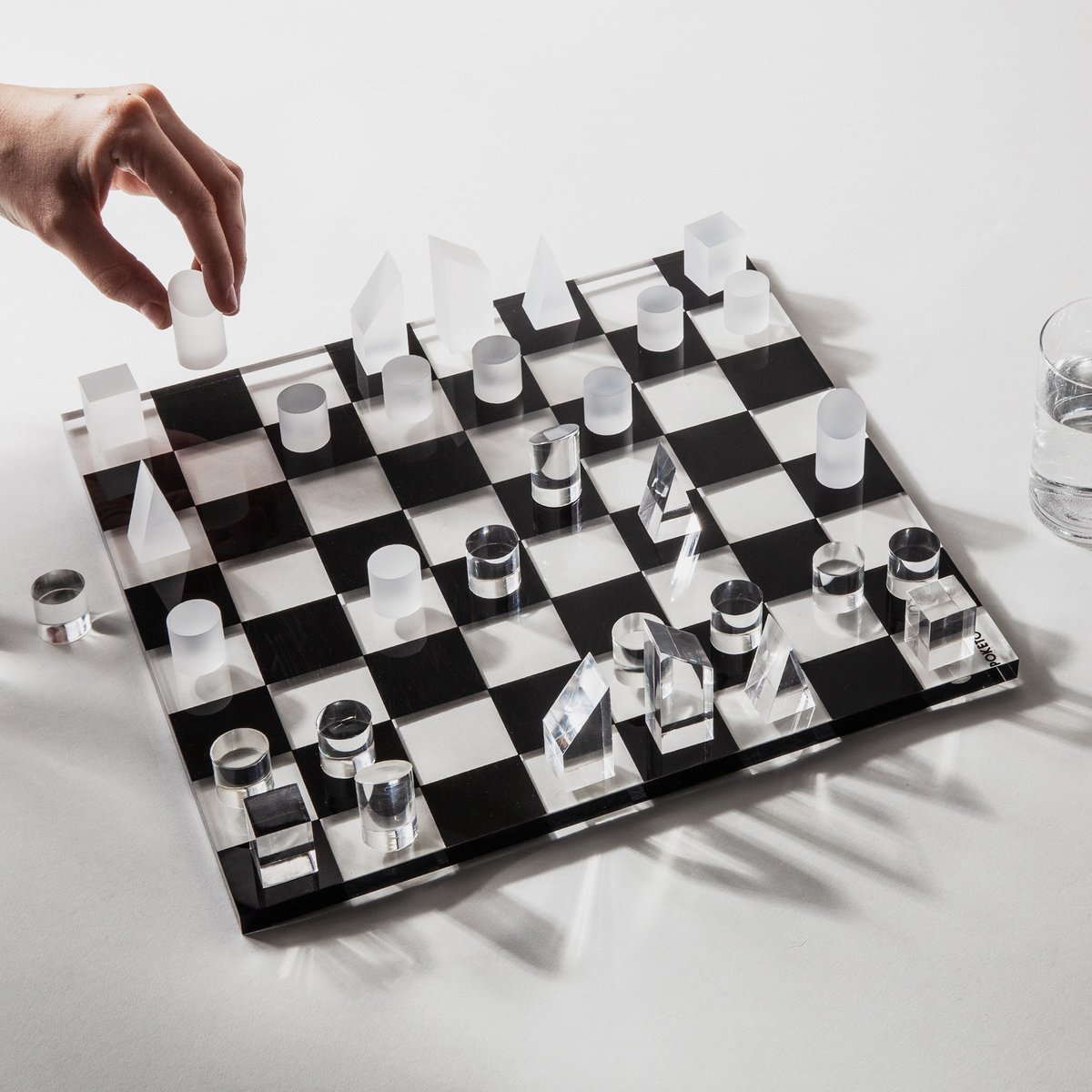  The Queen's Gambit, White Marble Chess Board With Green Blocks  & Chess Pieces, Chess Piece Names, Chess Unblocked, Best Chess Players Of  All Time : Handmade Products