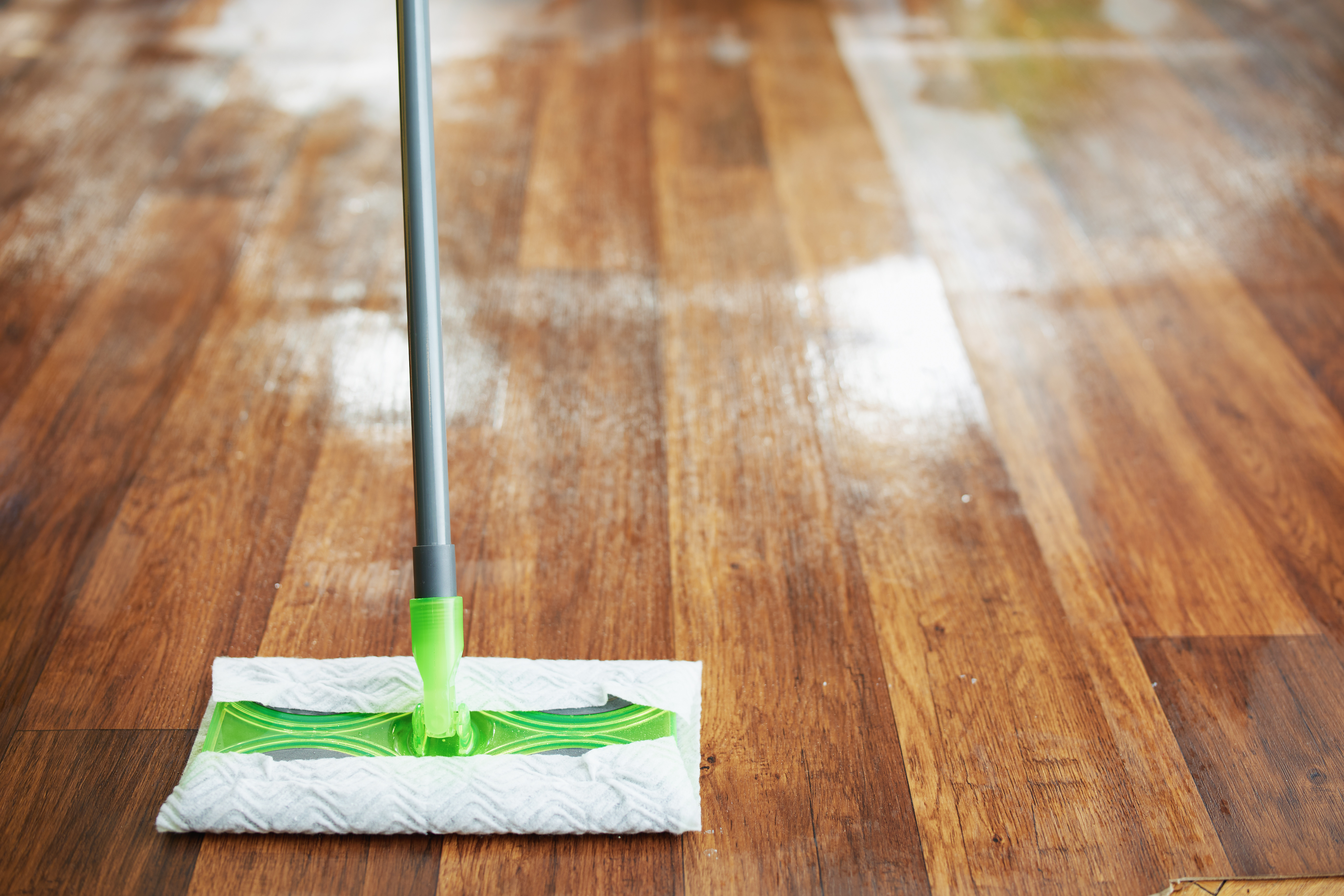 Avoid Water and Vinegar to Best Clean Wood Floors 
