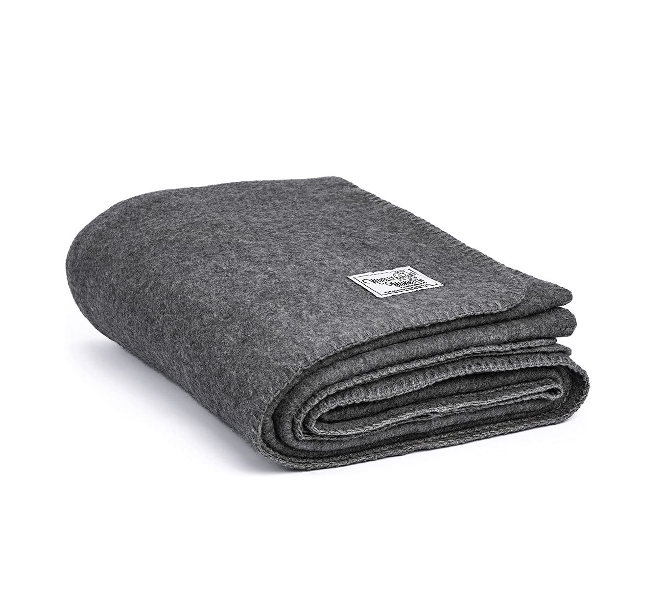 50% WOOL BLANKET - GREY