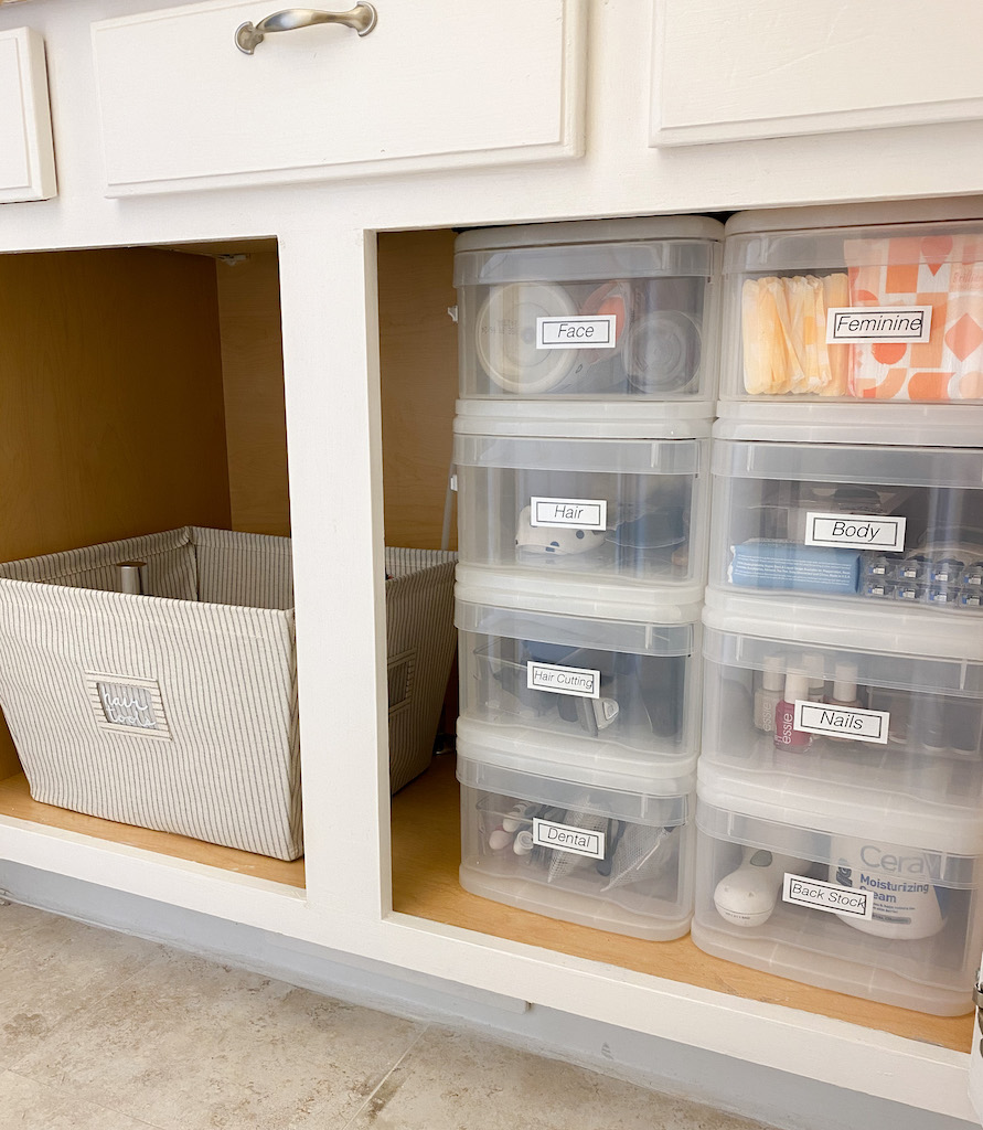 16 Under-the-Sink Bathroom Storage Ideas to Keep Your Space Organized, Hunker