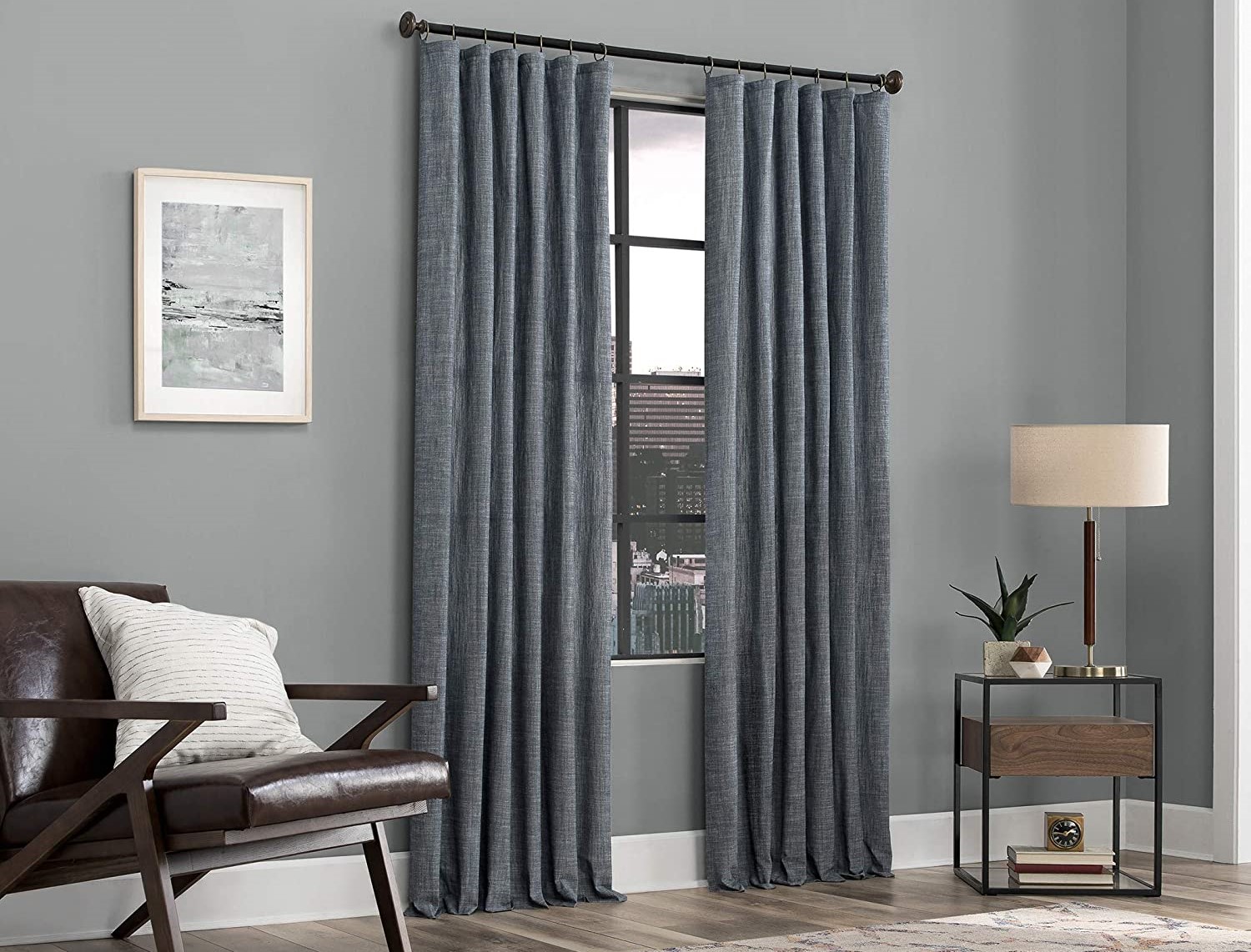 Blackout Curtains Eyelet Ring Top Ready Made Lined Crushed Velvet Door  Curtain | eBay