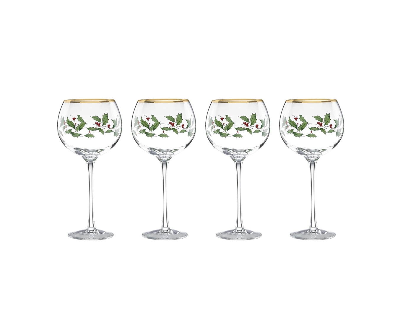 Bandesun Wine Glasses Set of 6 - Beads Goblet Glass