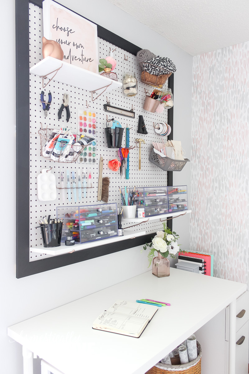 8 Pegboard Ideas for Your Home Office