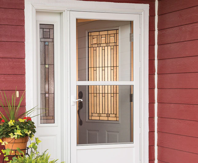 best paint for aluminum storm door