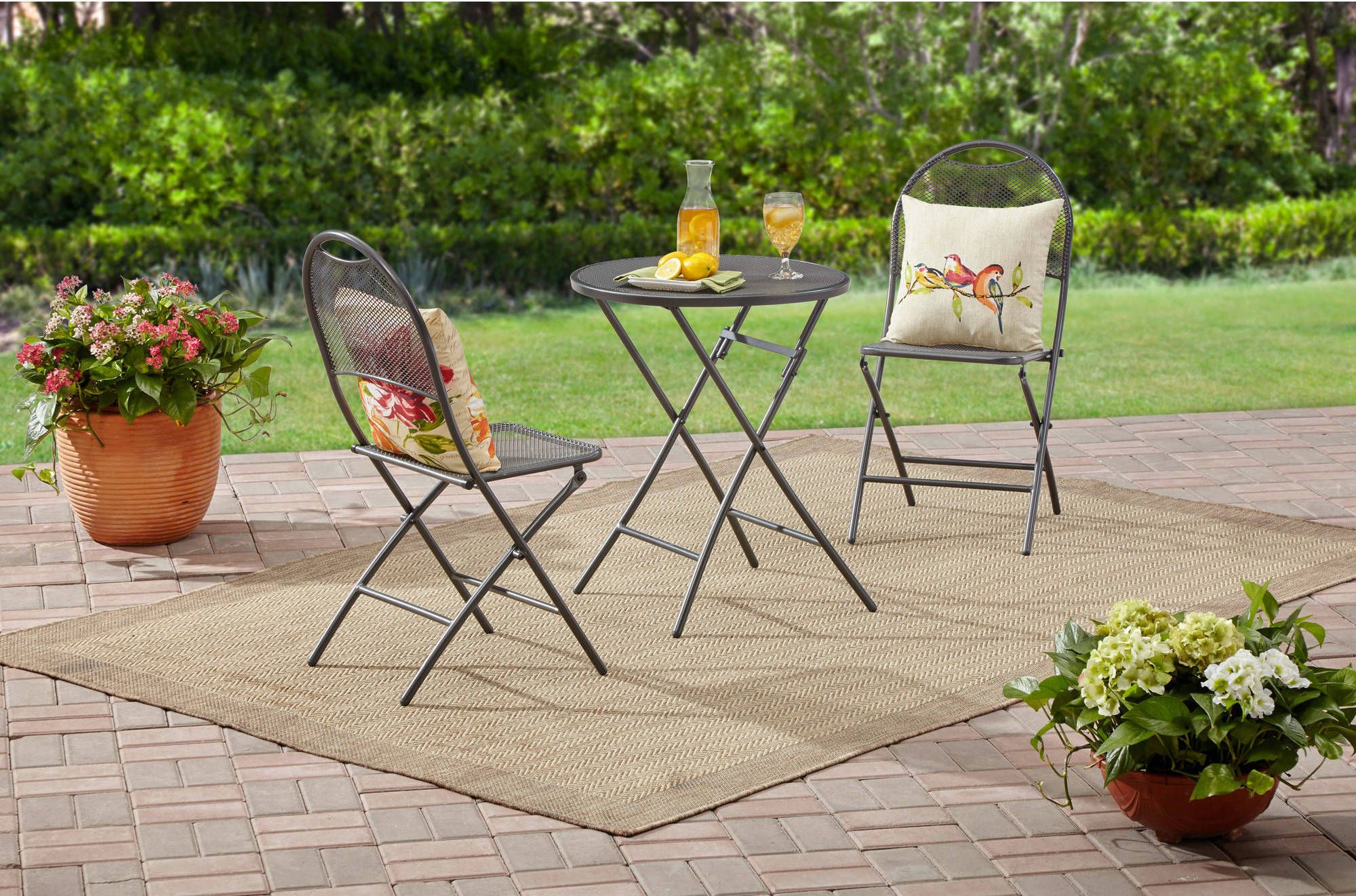 3 piece outdoor online bistro set under $100