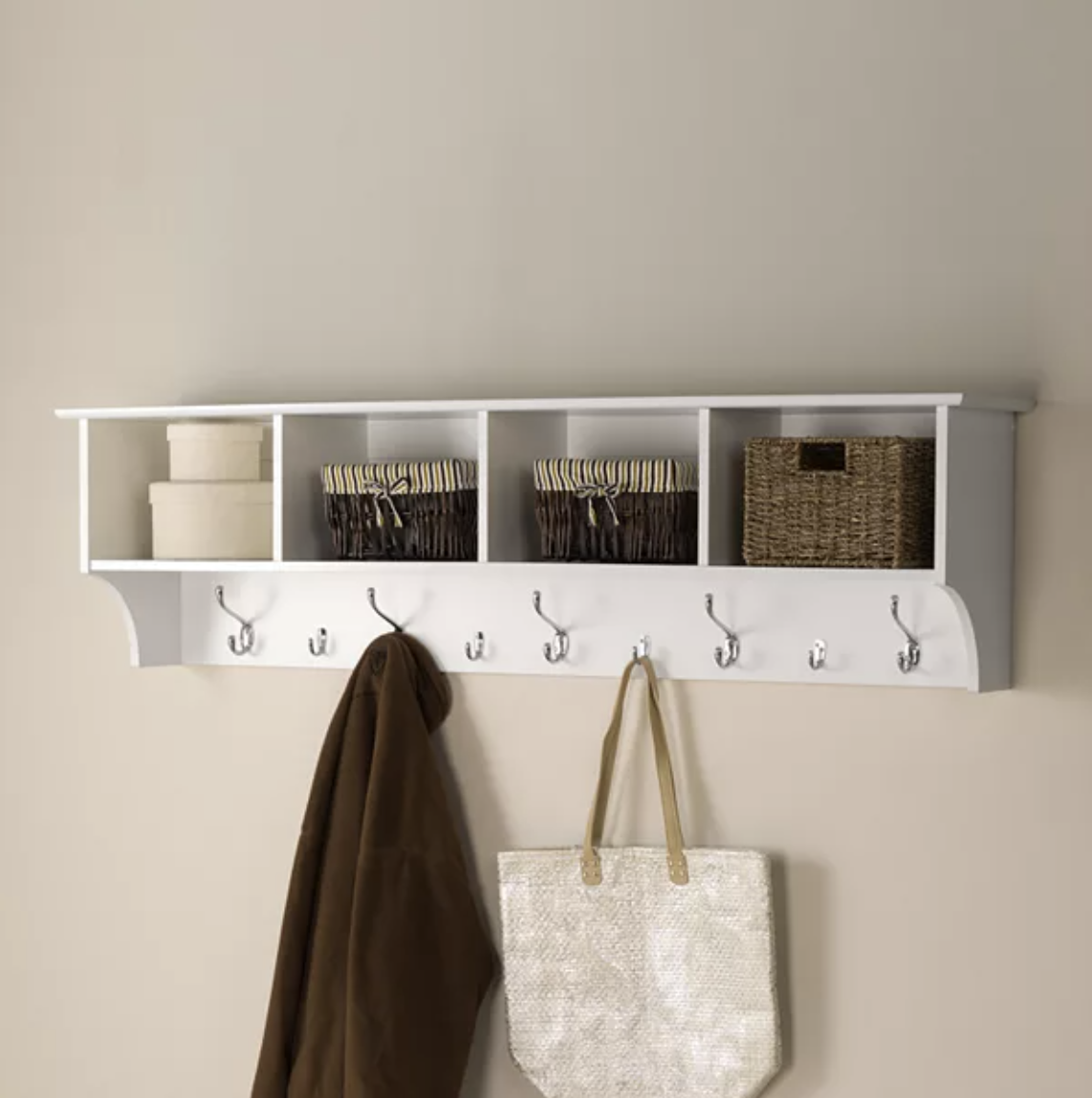 11 Hallway Wall Hooks That Will Triple Your Storage