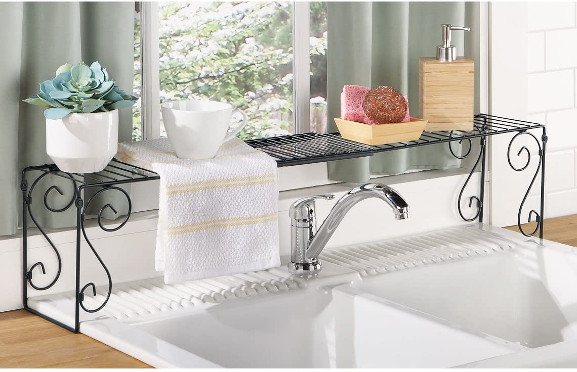 8 Space-Saving Over-the-Sink Organizers for Under $40