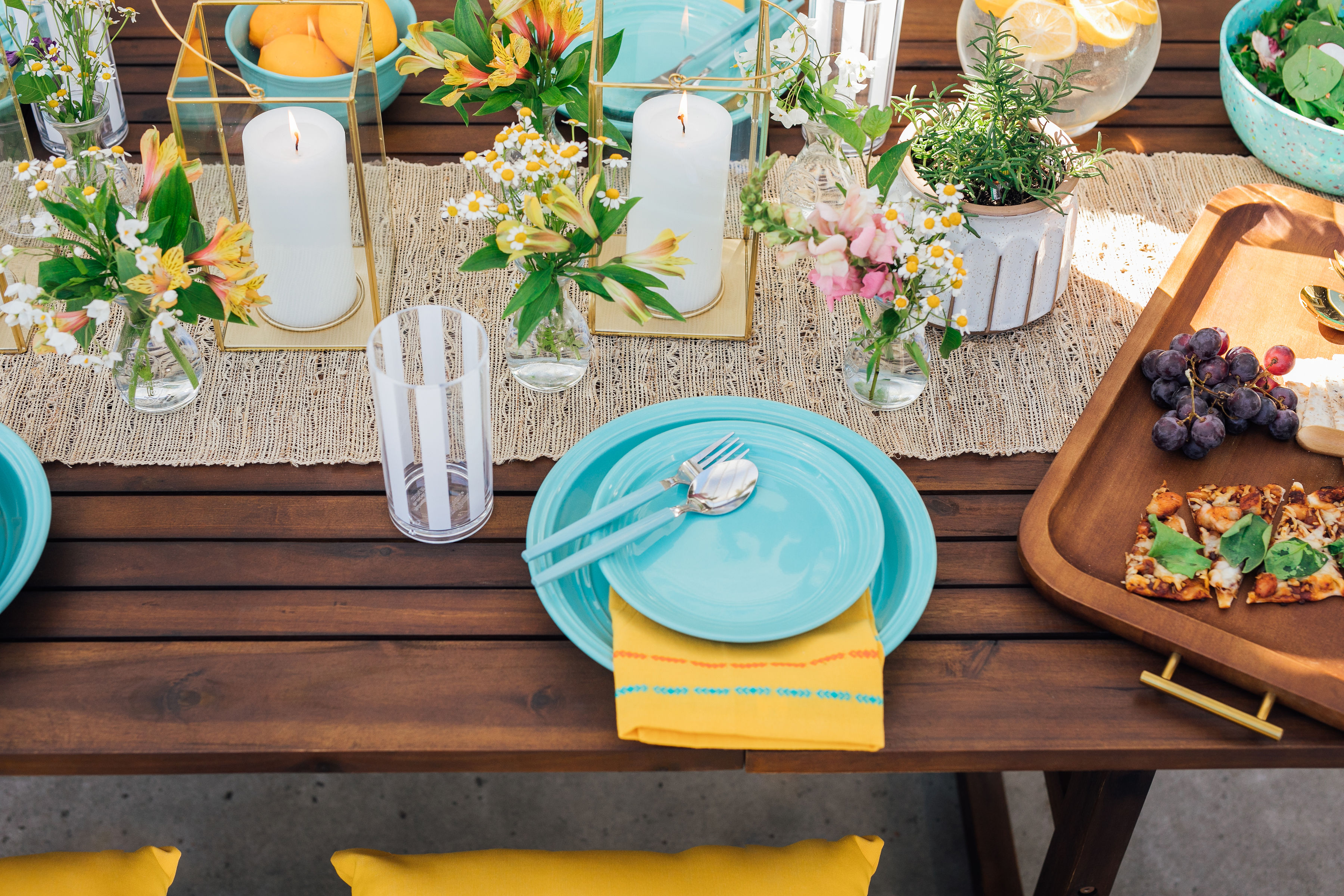This Colorful Outdoor Table Is the Perfect Setting for Summer Celebrations