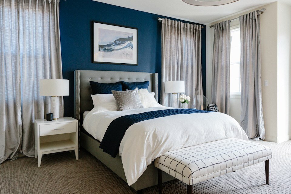 20 Curtain Colors To Pair With Blue Walls | Hunker