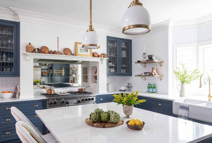 25 Blue Kitchen Design Ideas for a Calm Cooking Space