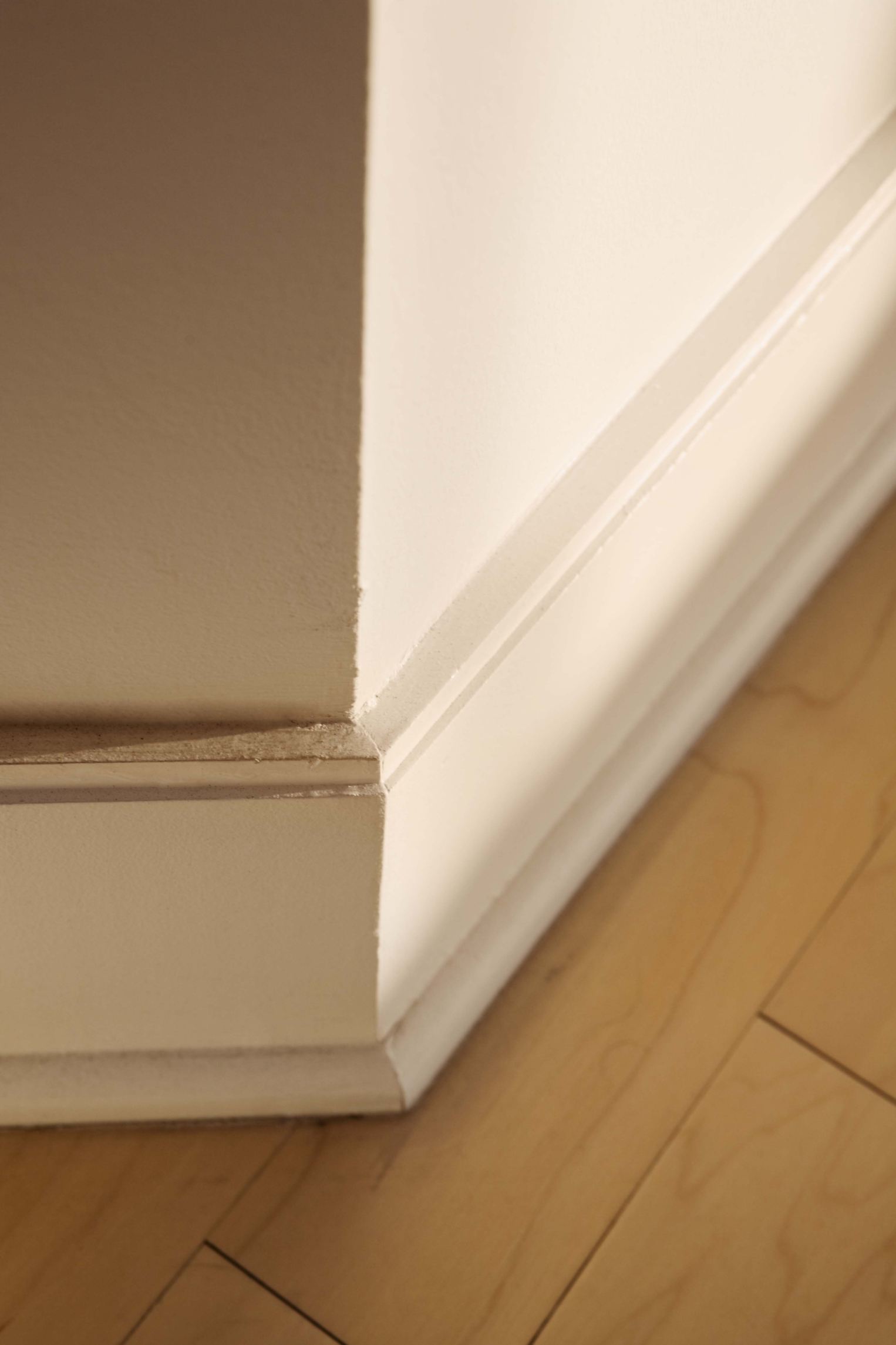 How To Cut A Baseboard On Uneven Floors Hunker