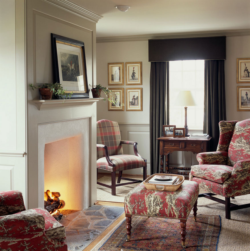 english country living room