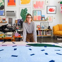 Macarena Luzi's Vivid Rugs Are Anything but Square