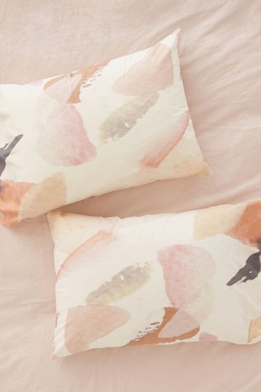 pastel abstract pillowcases