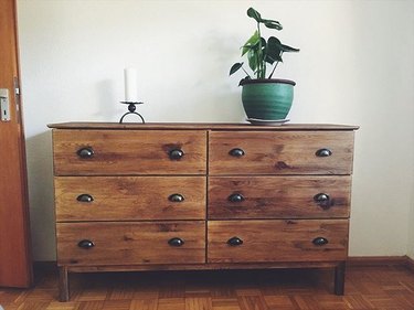 ikea tarva dresser diy hack