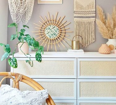 ikea tarva dresser diy hack