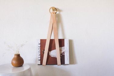 These DIY Leather and Wood Wall Hooks Are Just Oooh