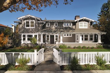 Craftsman style home.