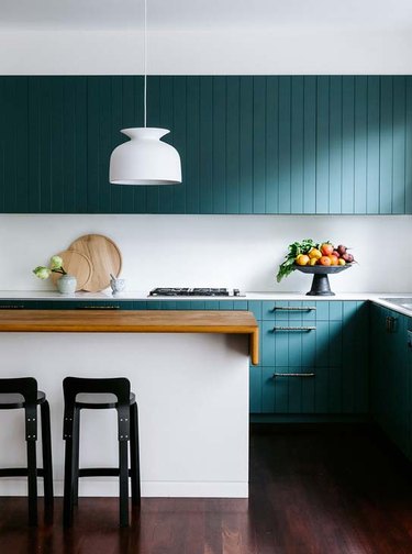 TBH, These Teal Kitchens Are Kind of Perfect, Hunker