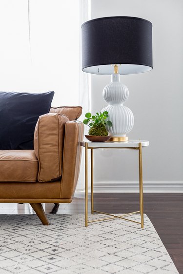 Ikea marble online side table