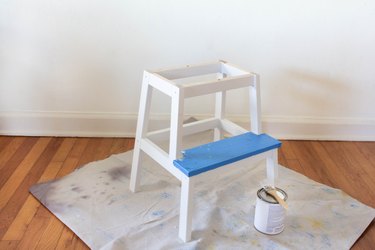 IKEA BEVKAM stool painted