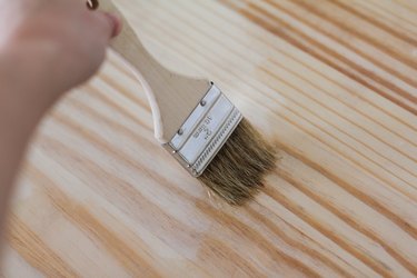 Painting on pre-stain wood conditioner