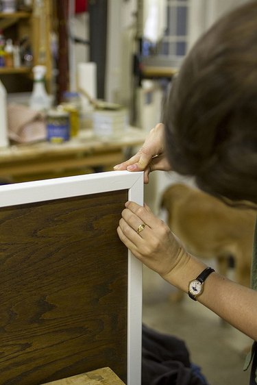 How to Make a Mod Painted Wood Headboard