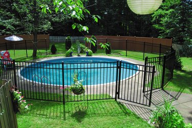 pool fence