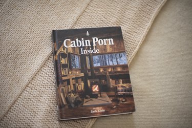 book cover with the text cabin porn inside