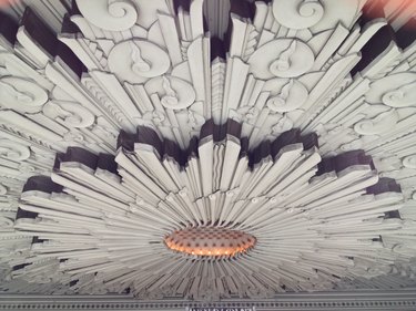 art deco style ceiling