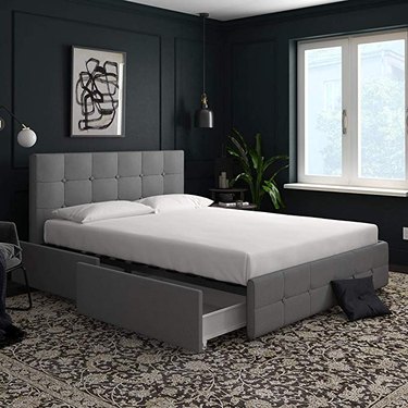 DHP Rose Upholstered Bed with Storage