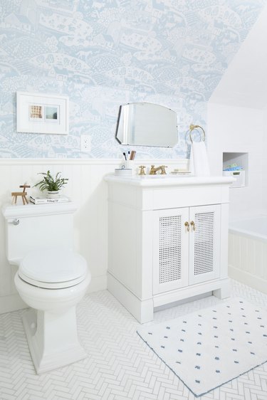 A Dreamy Kids Bathroom  Bonjour Bliss Roxanne West