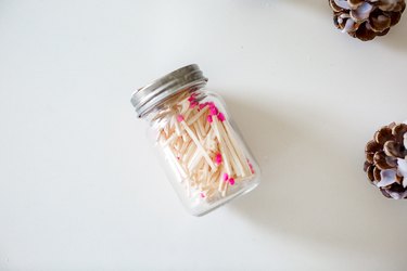 Matches inside jar