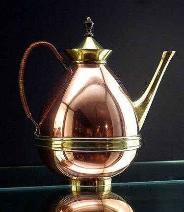 photograph of a coffee pot designed by William Arthur Smith Benson