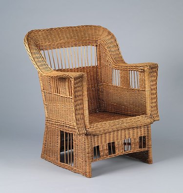 willow armchair by gustav stickley