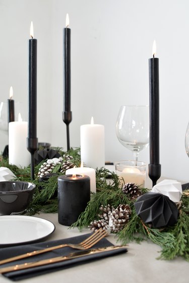 How to Create a Scandinavian Holiday Tablescape | Hunker