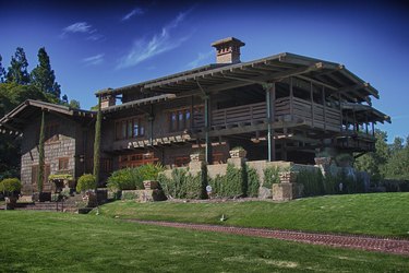 photograph of the Gamble House