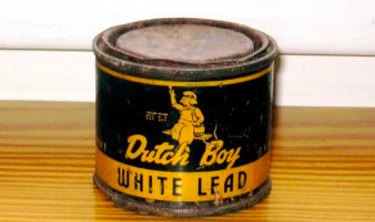 Dutch Boy lead paint.