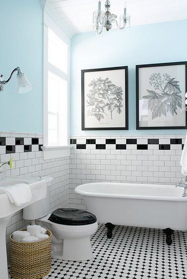 15 Blue Bathroom Ideas That Will Leave You Mesmerized Hunker - Small Dark Blue Bathroom Ideas