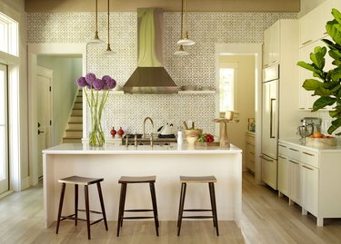 Angie Hranowsky Ceramic Tile Kitchen Backsplash