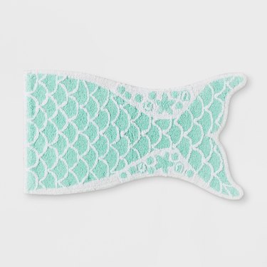 mermaid bath rug