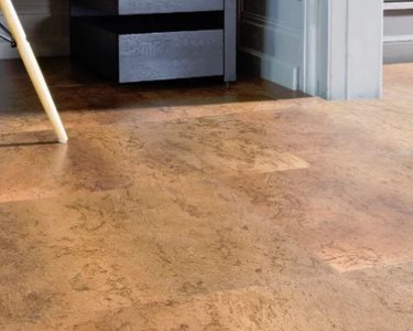 cork tile floor